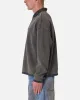 MNML Polo Thermal Long Sleeve T-Shirt Charcoal Grey sold by Culture Kings