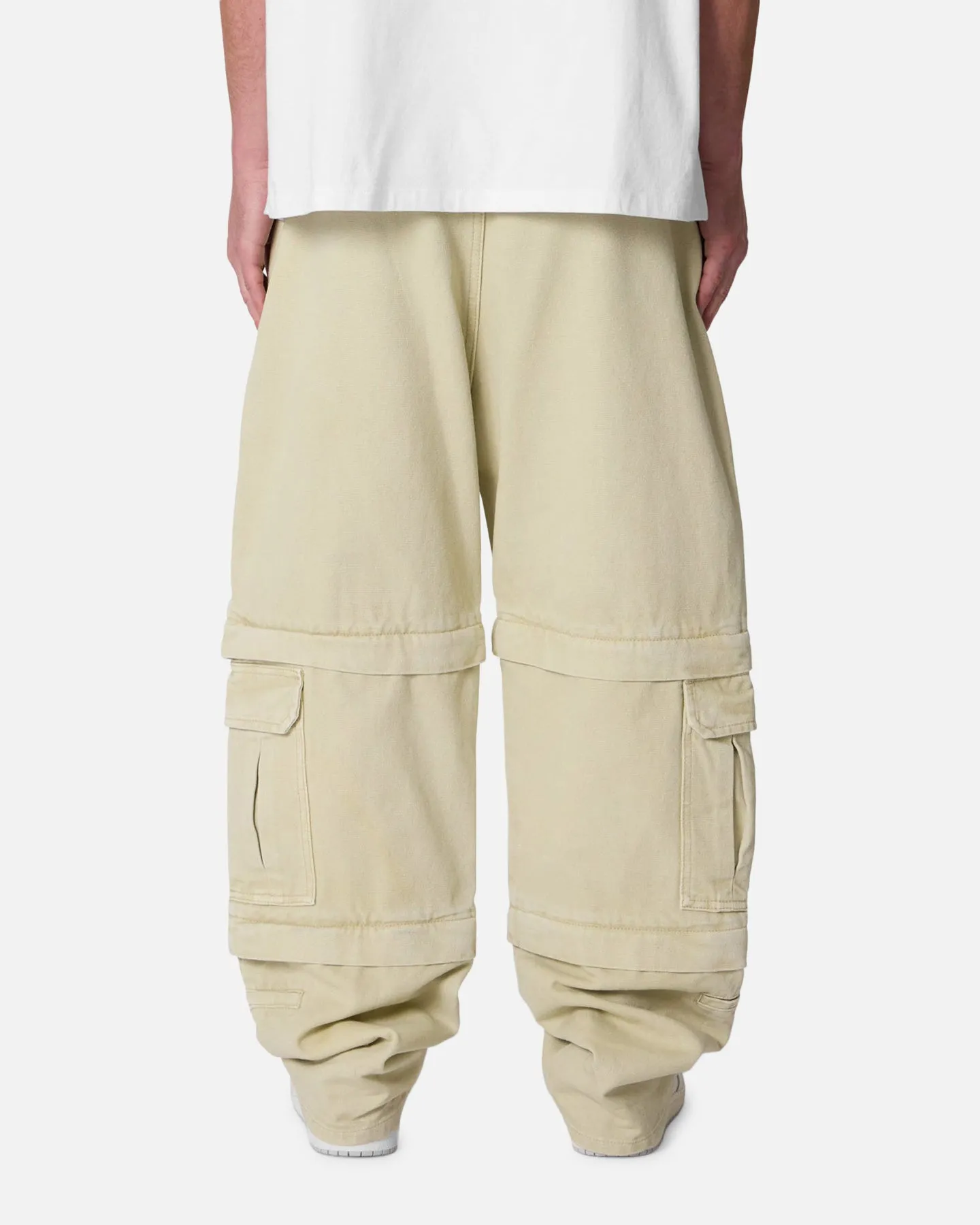 MNML Ultra Baggy Channel Cargo Denim Pants Tan sold by Culture Kings product image thumbnail 4