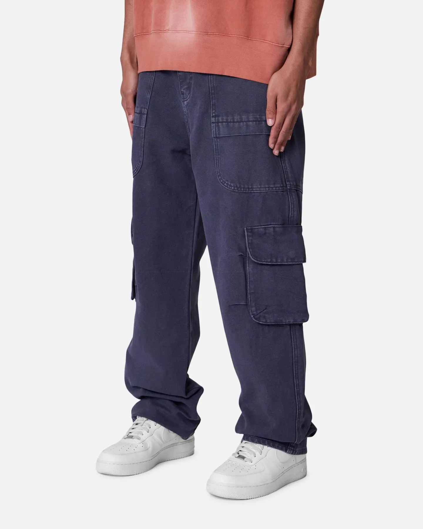 MNML Ultra Baggy Pocketeer Denim Pants Washed Black sold by Culture Kings product image thumbnail 2