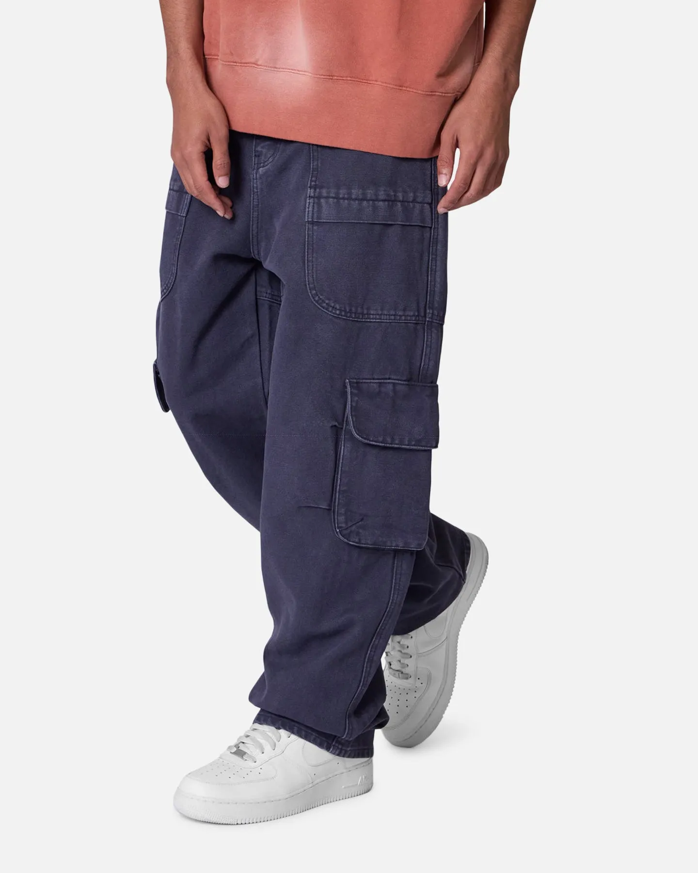 MNML Ultra Baggy Pocketeer Denim Pants Washed Black sold by Culture Kings product image thumbnail 5