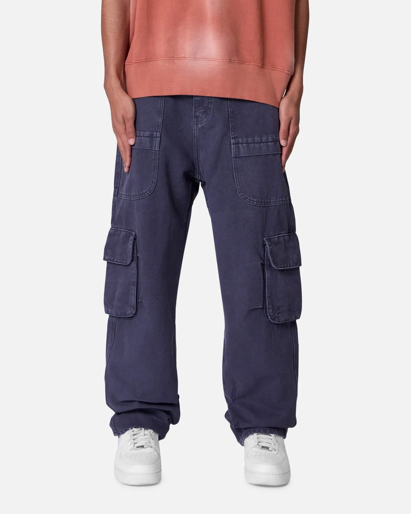 MNML Ultra Baggy Pocketeer Denim Pants Washed Black sold by Culture Kings