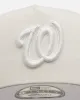 New Era Washington Nationals 'Too Clean' 9FORTY A-Frame Snapback Chrome sold by Culture Kings