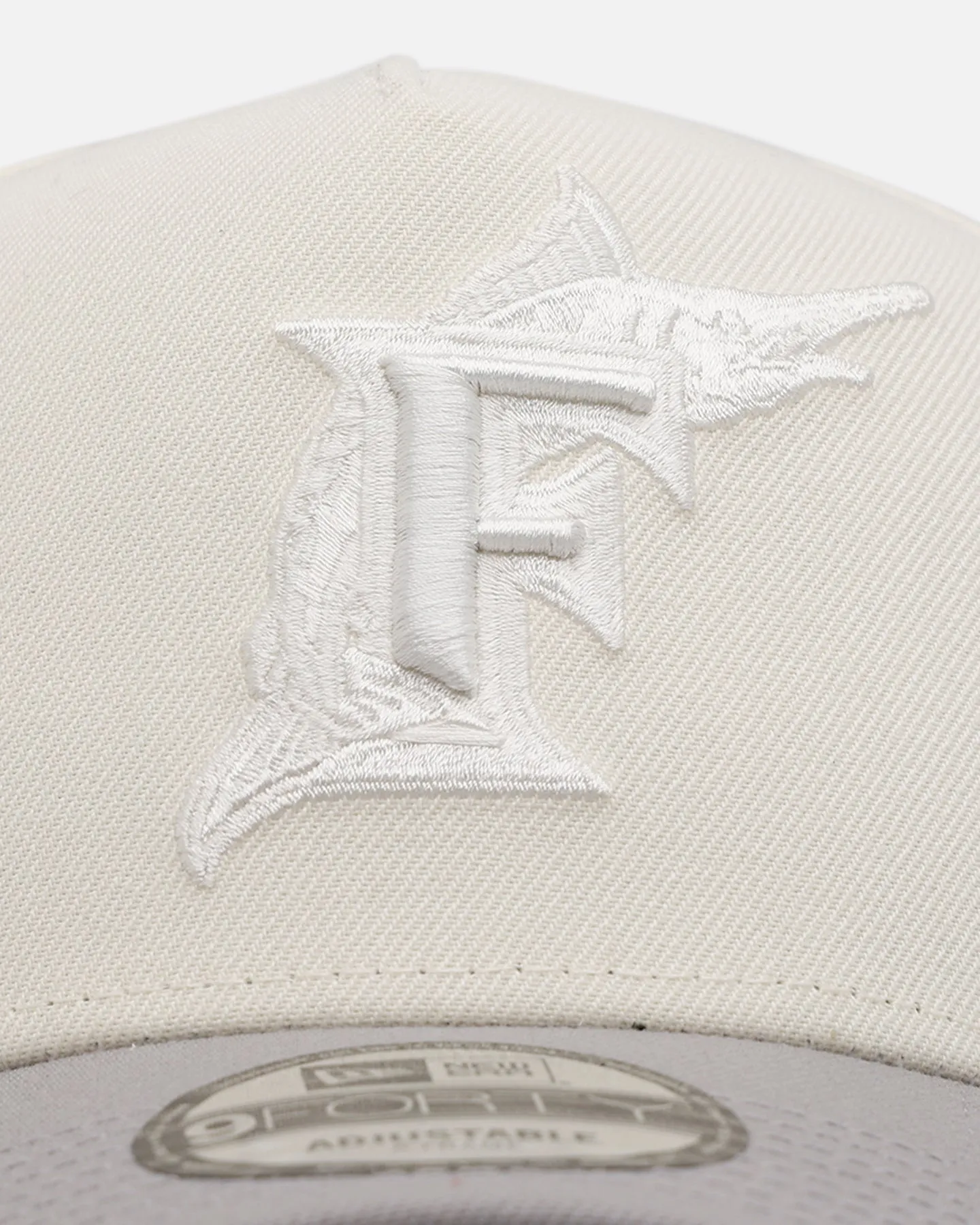 New Era Florida Marlins 'Too Clean' 9FORTY A-Frame Snapback Chrome sold by Culture Kings product image thumbnail 5