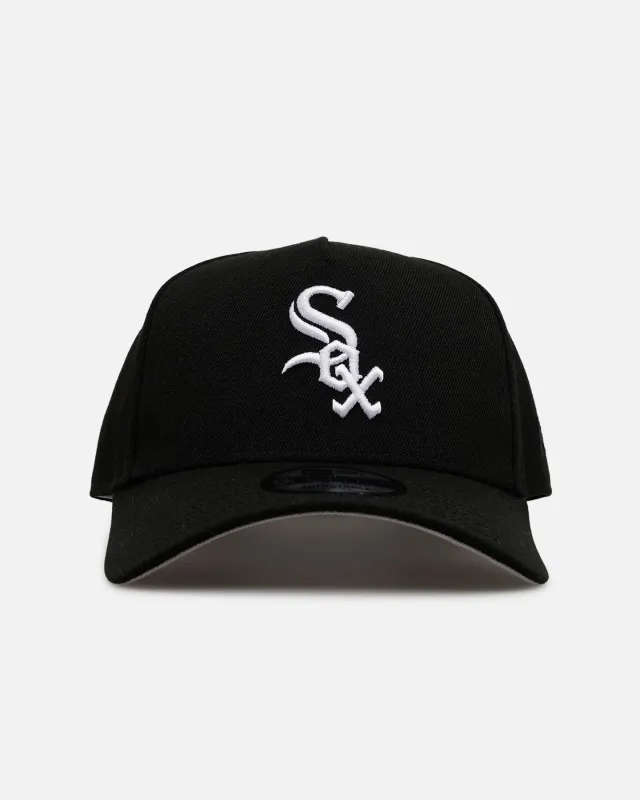 New Era Chicago White Sox 'Homage' 9FORTY A-Frame Snapback Black sold by Culture Kings