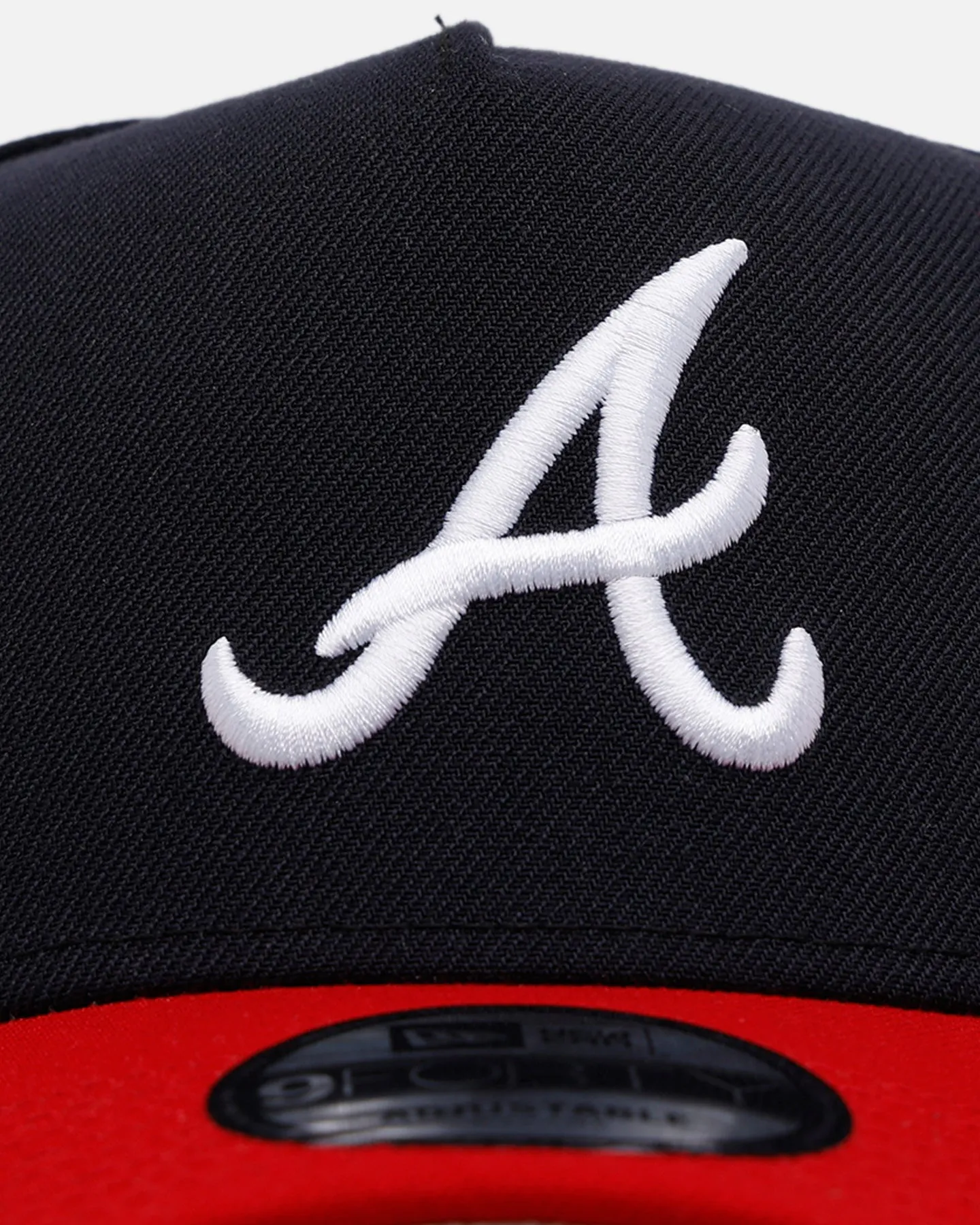 New Era Atlanta Braves 'Homage' 9FORTY A-Frame Snapback Navy/Red sold by Culture Kings product image thumbnail 5