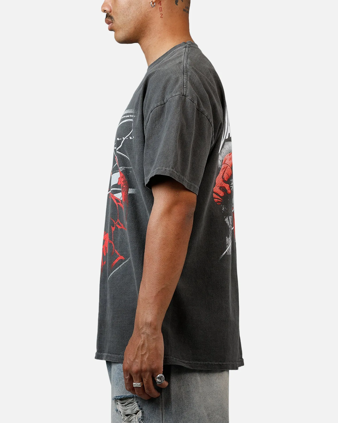 American Thrift Marvel Daredevil Poster Heavyweight T-Shirt Black Wash sold by Culture Kings product image thumbnail 5