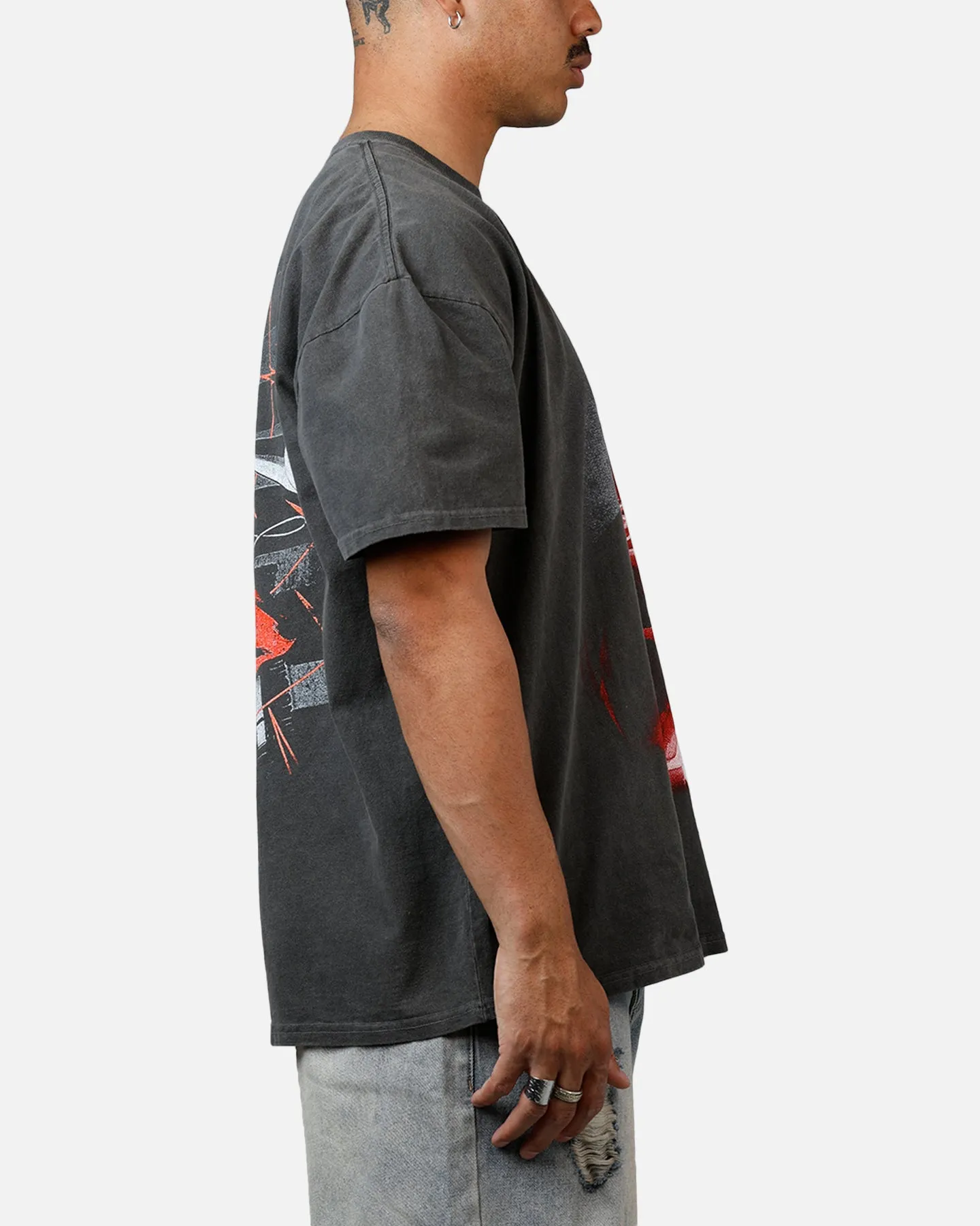 American Thrift Marvel Daredevil Face Heavyweight T-Shirt Black Wash sold by Culture Kings product image thumbnail 4