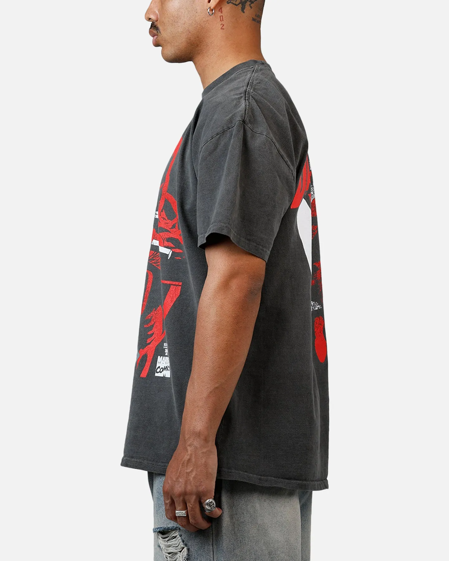 American Thrift Marvel Daredevil Comic Heavyweight T-Shirt Black Wash sold by Culture Kings product image thumbnail 5