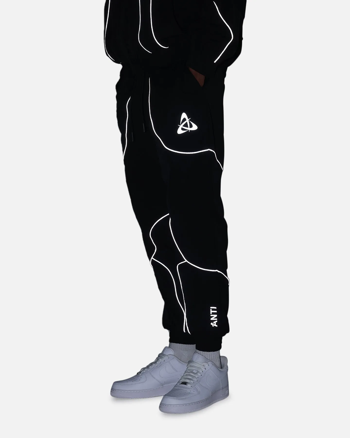 The Anti Order Stereo Nylon Track Jogger Black sold by Culture Kings product image thumbnail 2
