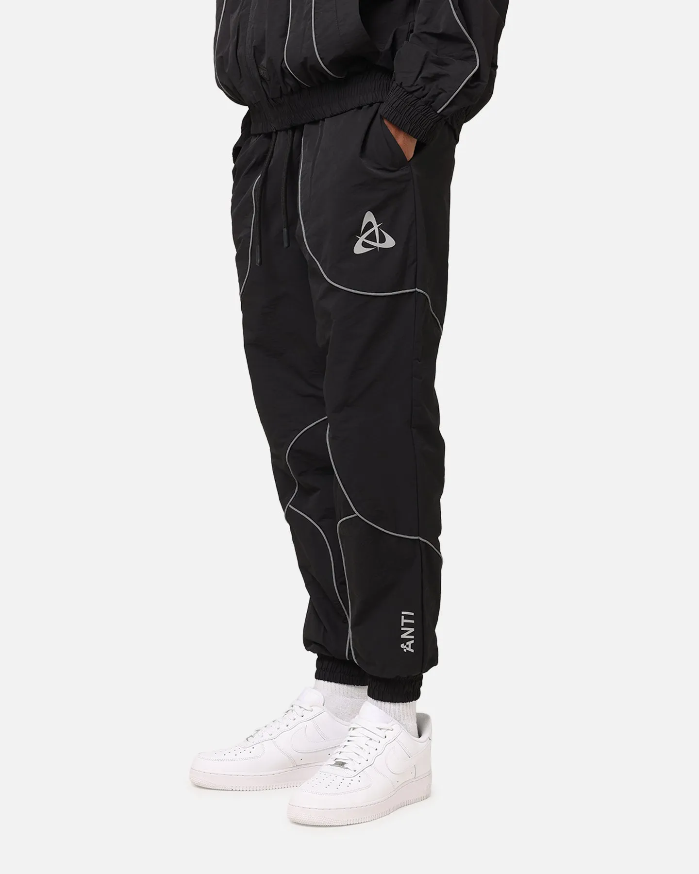 The Anti Order Stereo Nylon Track Jogger Black sold by Culture Kings