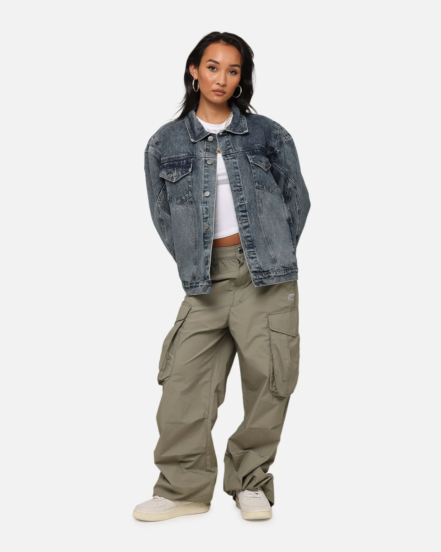 Saint Morta Armoury Denim Jacket Dirty Denim sold by Culture Kings product image thumbnail 2