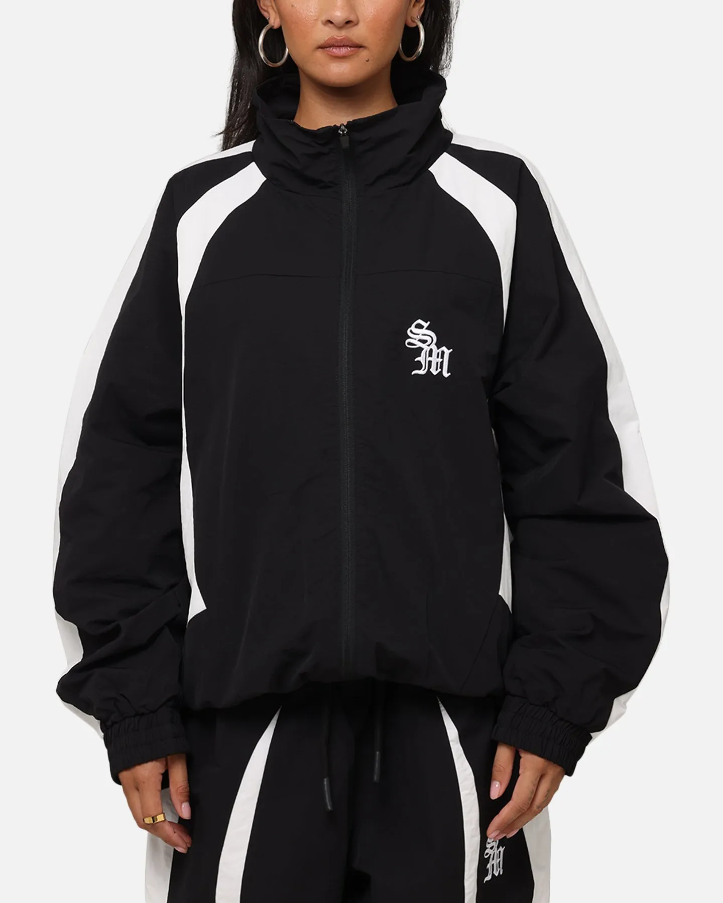 Saint Morta Oblivion Windbreaker Jacket Black/White sold by Culture Kings