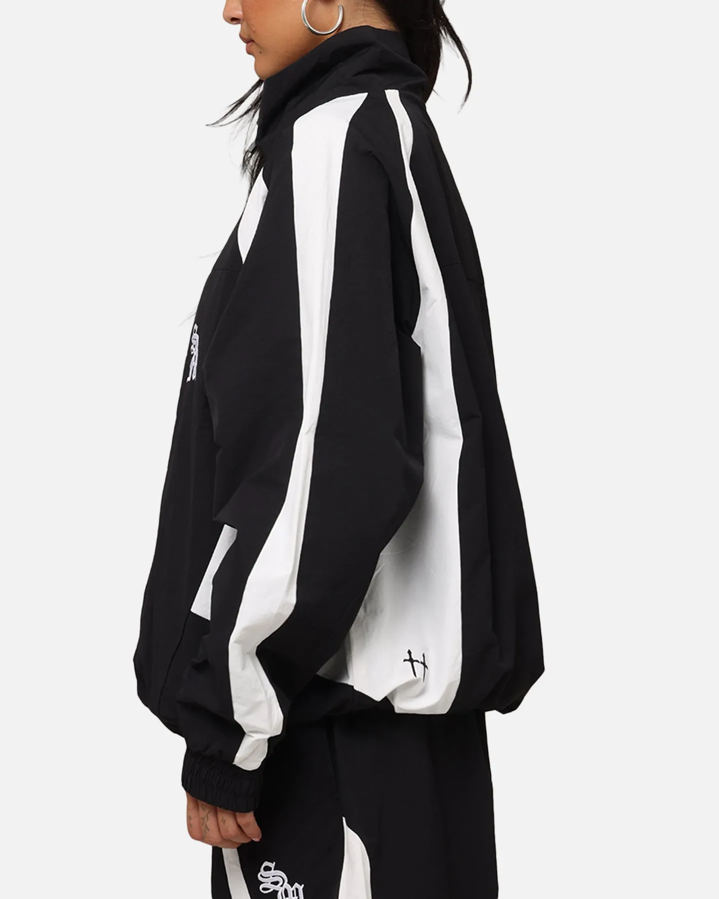 Saint Morta Oblivion Windbreaker Jacket Black/White sold by Culture Kings product image thumbnail 5
