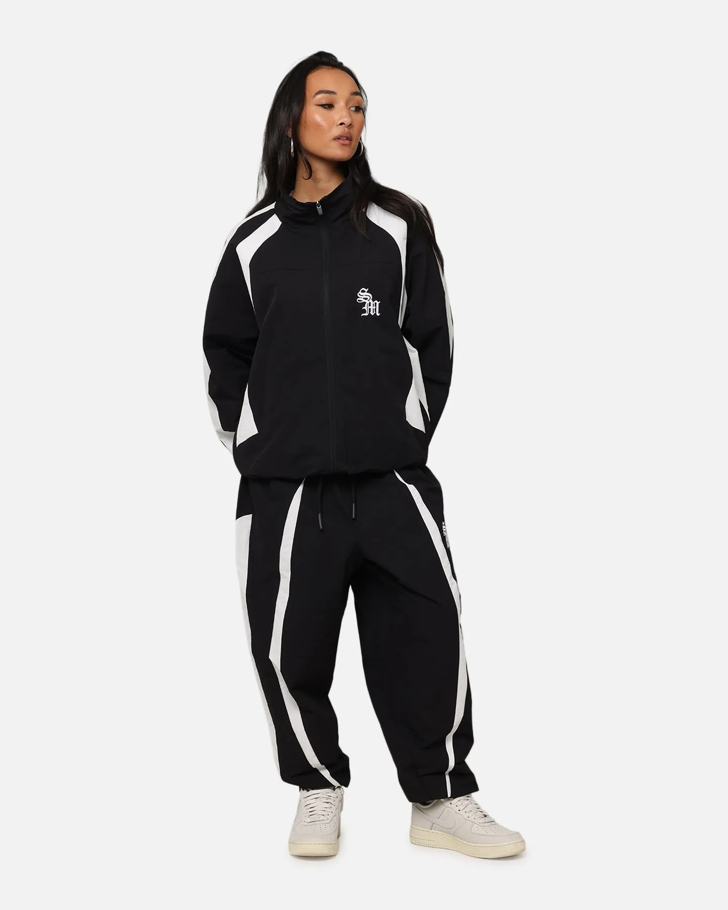 Saint Morta Oblivion Windbreaker Jacket Black/White sold by Culture Kings product image thumbnail 2