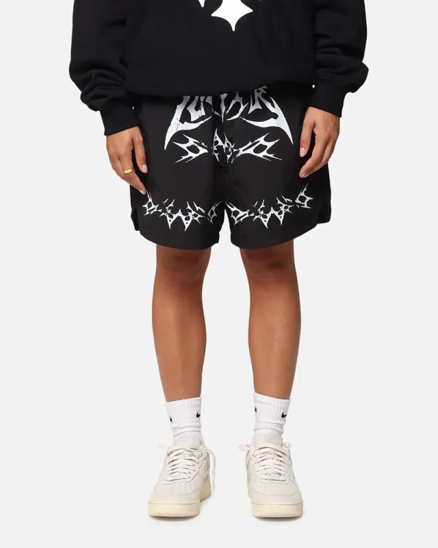 Loiter Stacked Metal Walk Shorts Black sold by Culture Kings