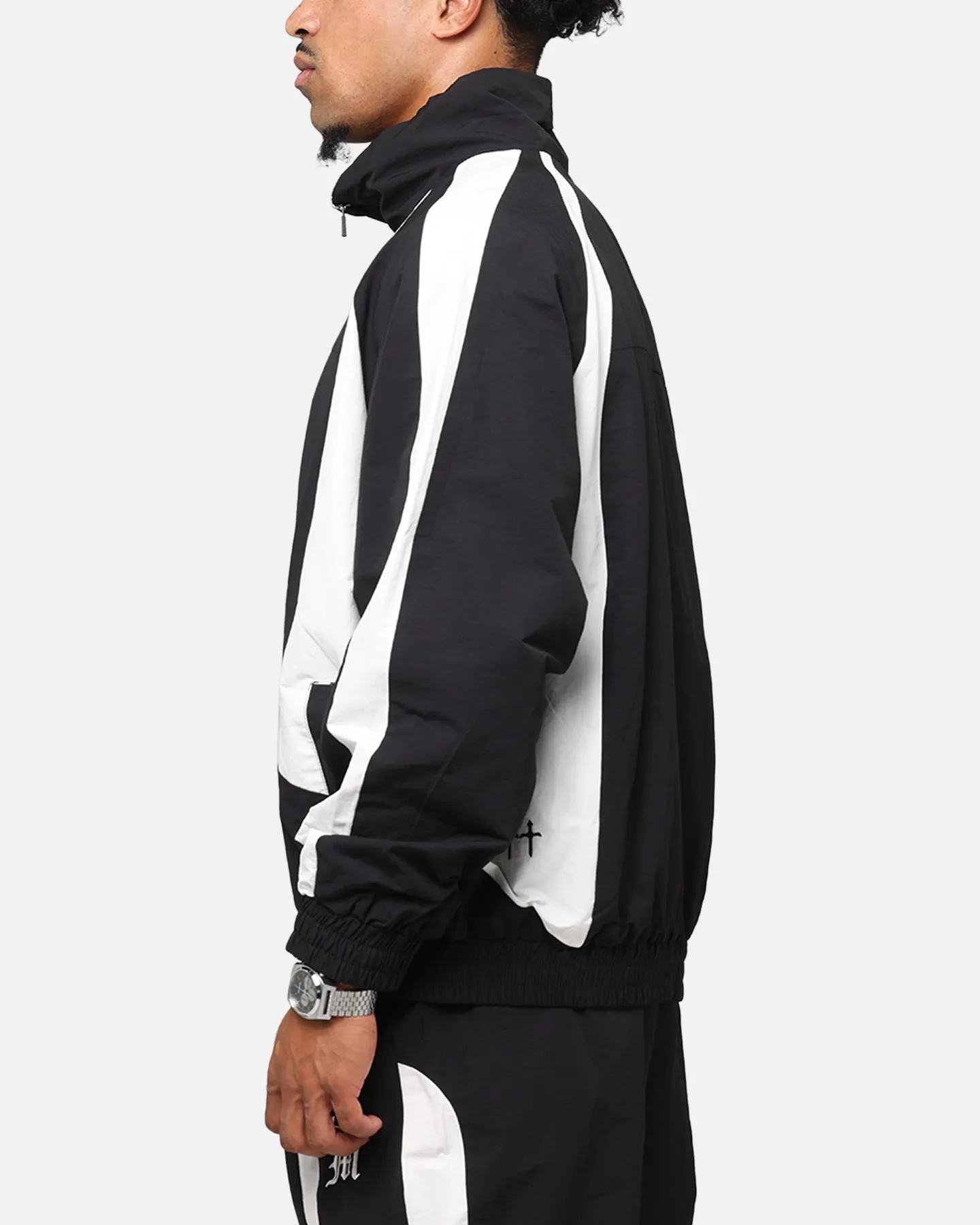 Saint Morta Oblivion Windbreaker Jacket Black/White sold by Culture Kings product image thumbnail 5