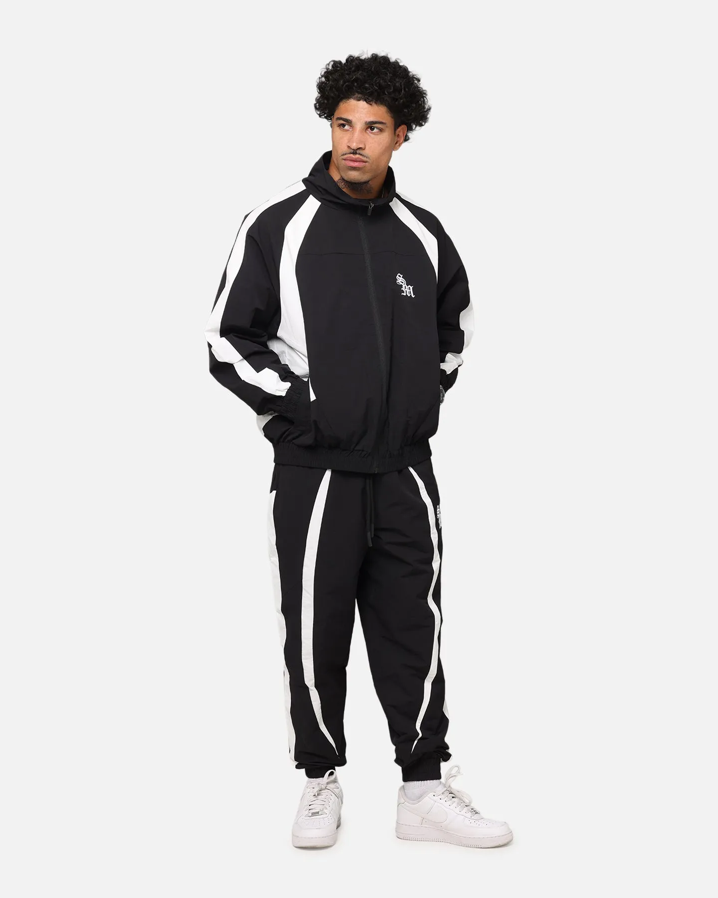 Saint Morta Oblivion Windbreaker Jacket Black/White sold by Culture Kings product image thumbnail 2