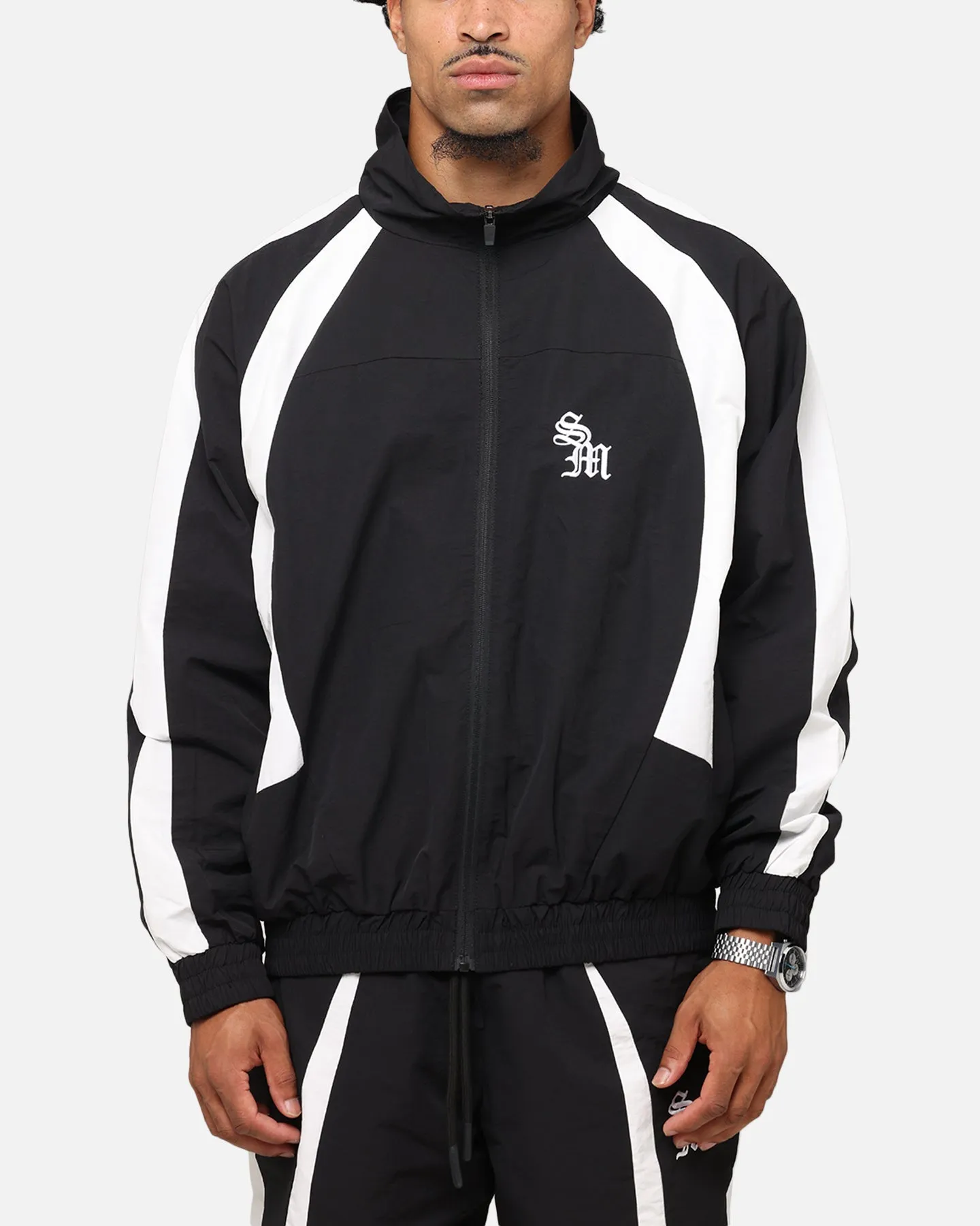 Saint Morta Oblivion Windbreaker Jacket Black/White sold by Culture Kings