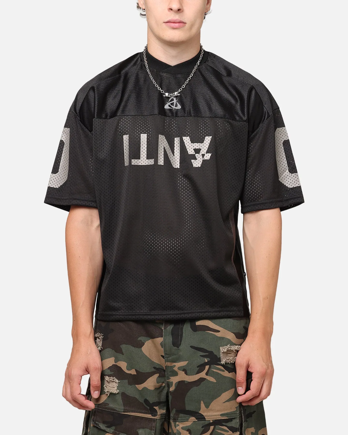 The Anti Order Sparta Mesh Team Jersey Black/Grey sold by Culture Kings