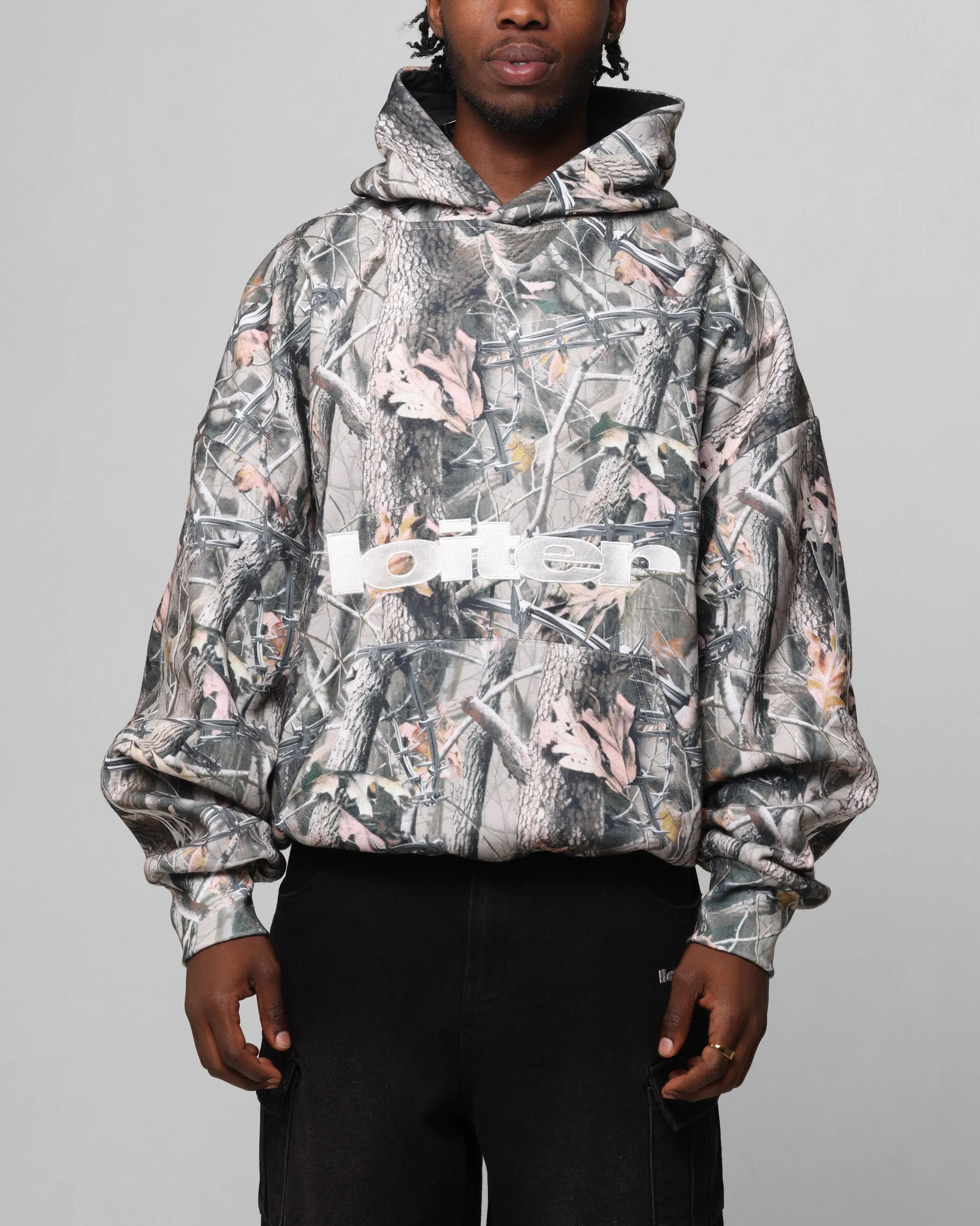 Loiter Soho Hoodie Real Tree Camo sold by Culture Kings