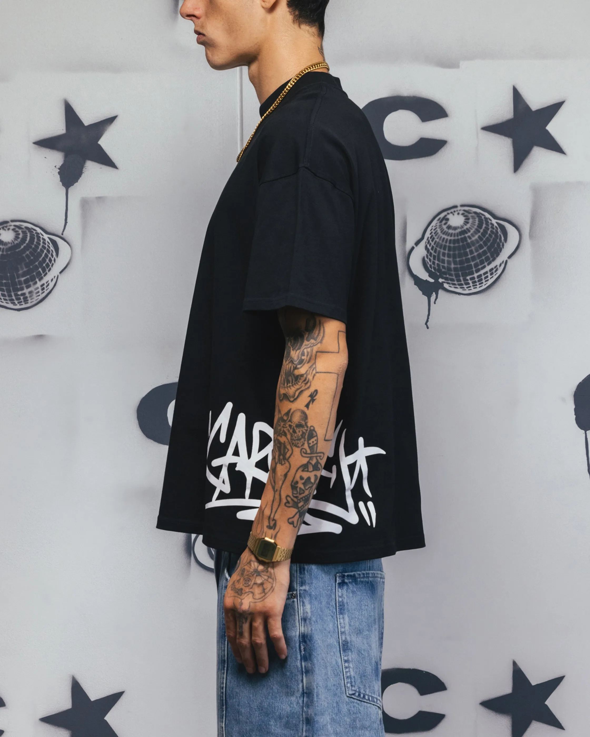 Carre Tagline T-Shirt Black sold by Culture Kings product image thumbnail 5