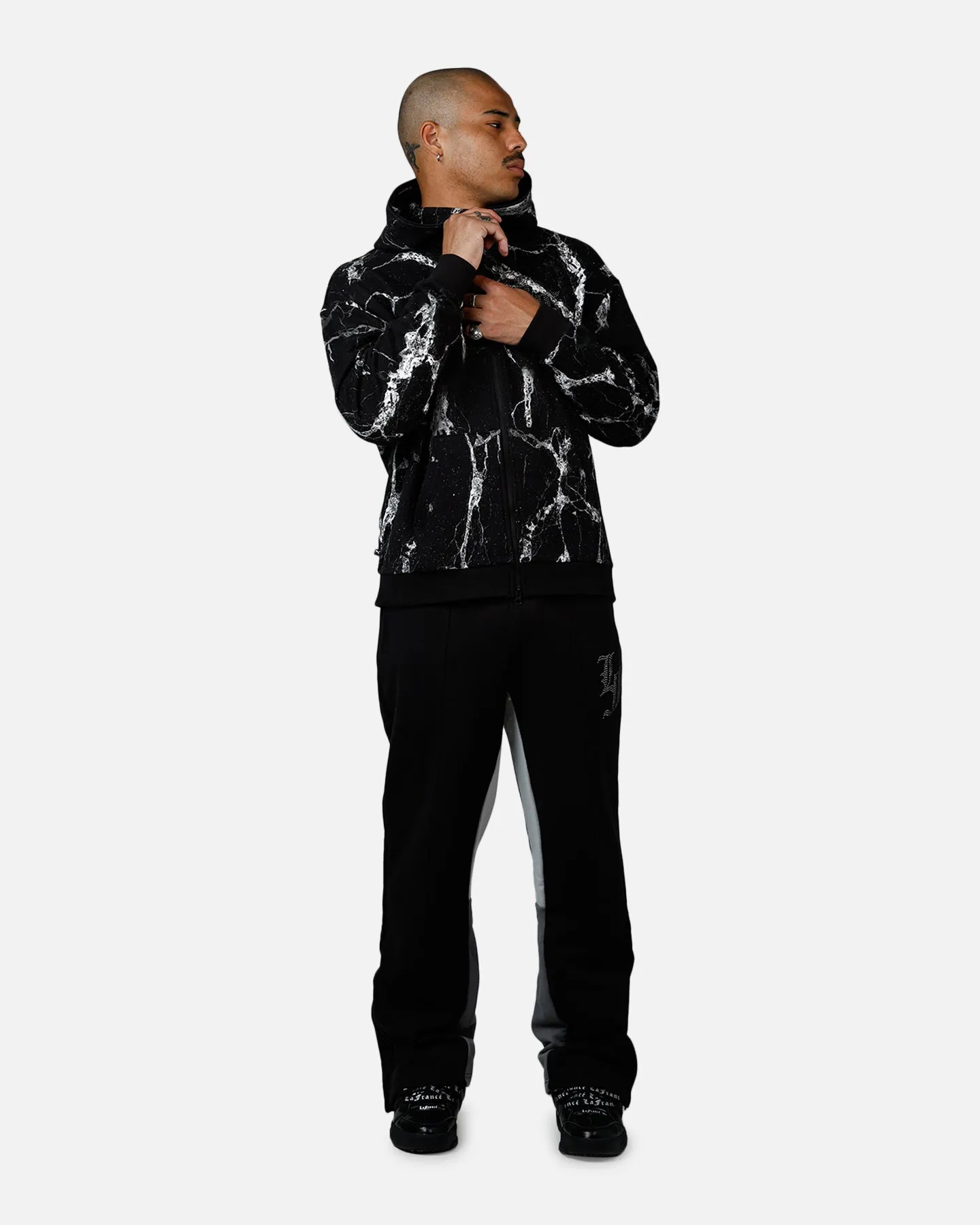 Puma x Lamelo Ball LaFrancé Written In Chrome Hoodie Black sold by Culture Kings product image thumbnail 3