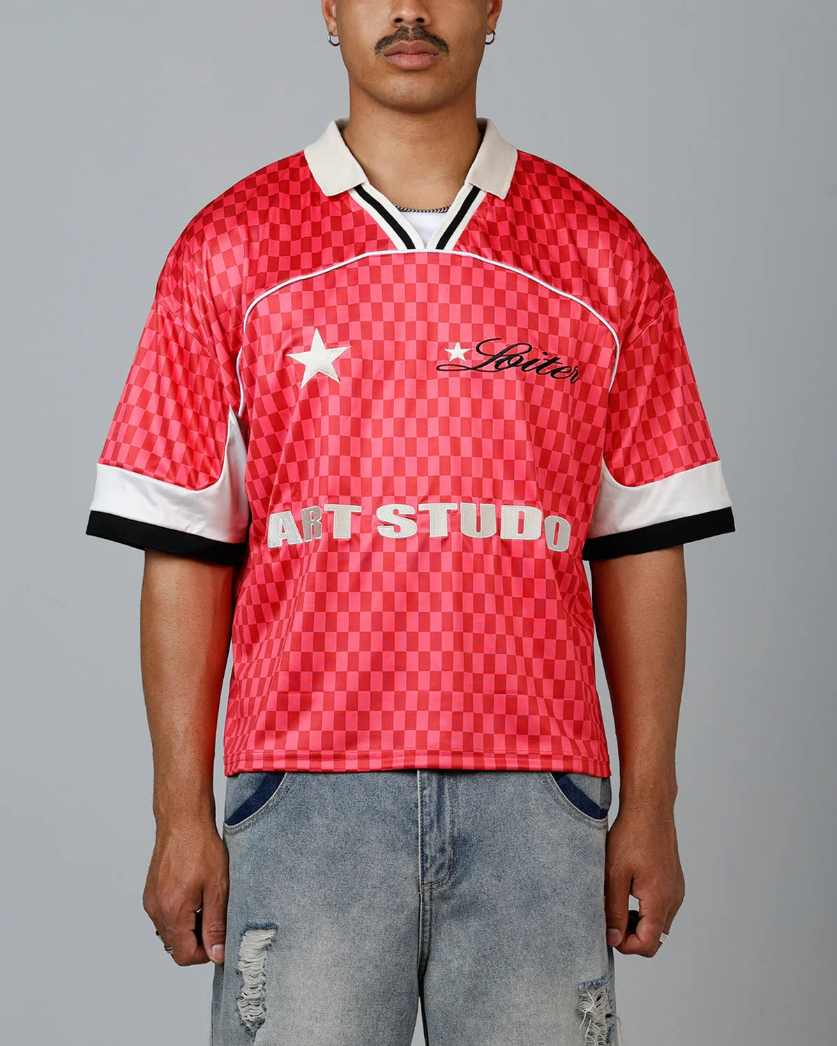 Loiter Art Studio United Jersey Red sold by Culture Kings