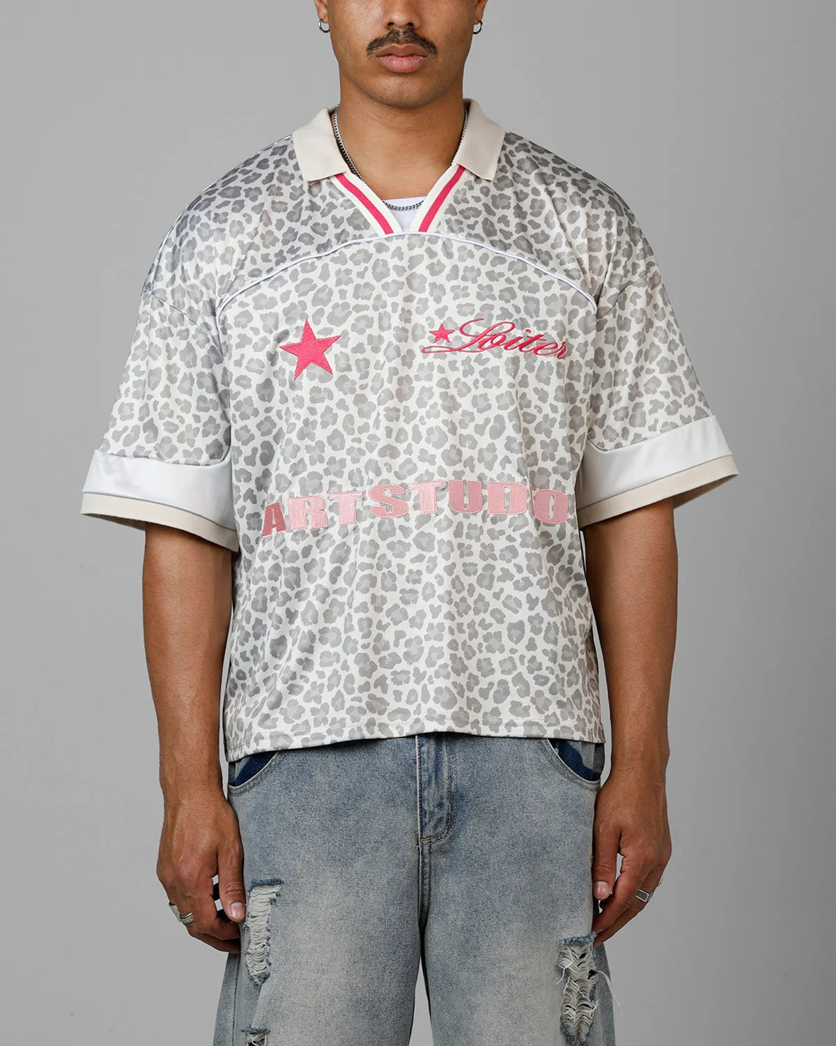 Loiter Art Studio United Jersey Snow Leopard sold by Culture Kings