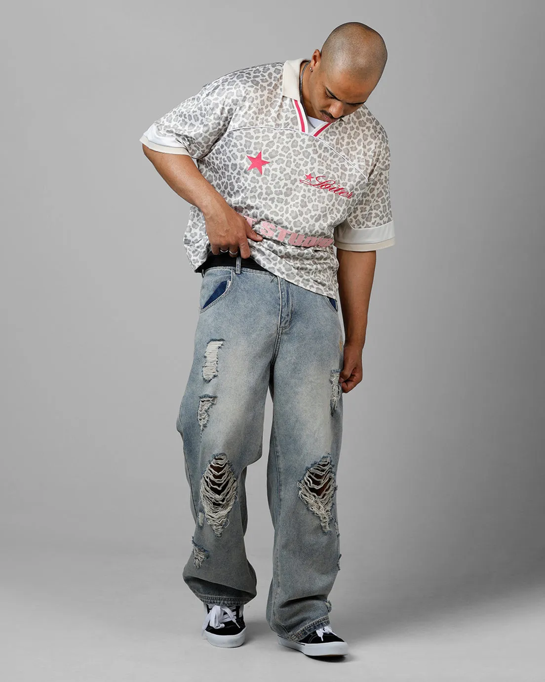 Loiter Art Studio United Jersey Snow Leopard sold by Culture Kings product image thumbnail 3