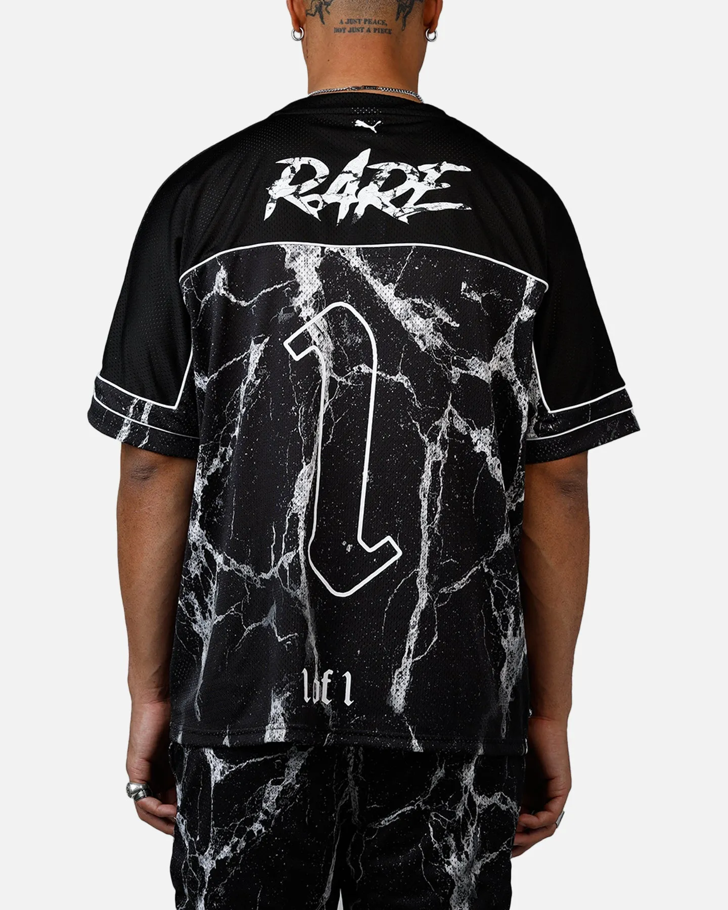 Puma x Lamelo Ball LaFrancé Written In Chrome Jersey Black sold by Culture Kings