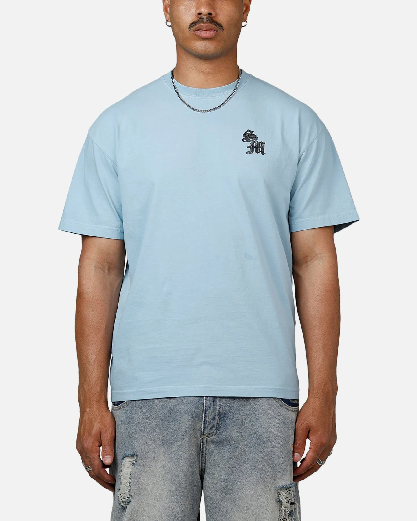 Saint Morta Nothing Is Forever Drop T-Shirt Slate Blue sold by Culture Kings product image thumbnail 2