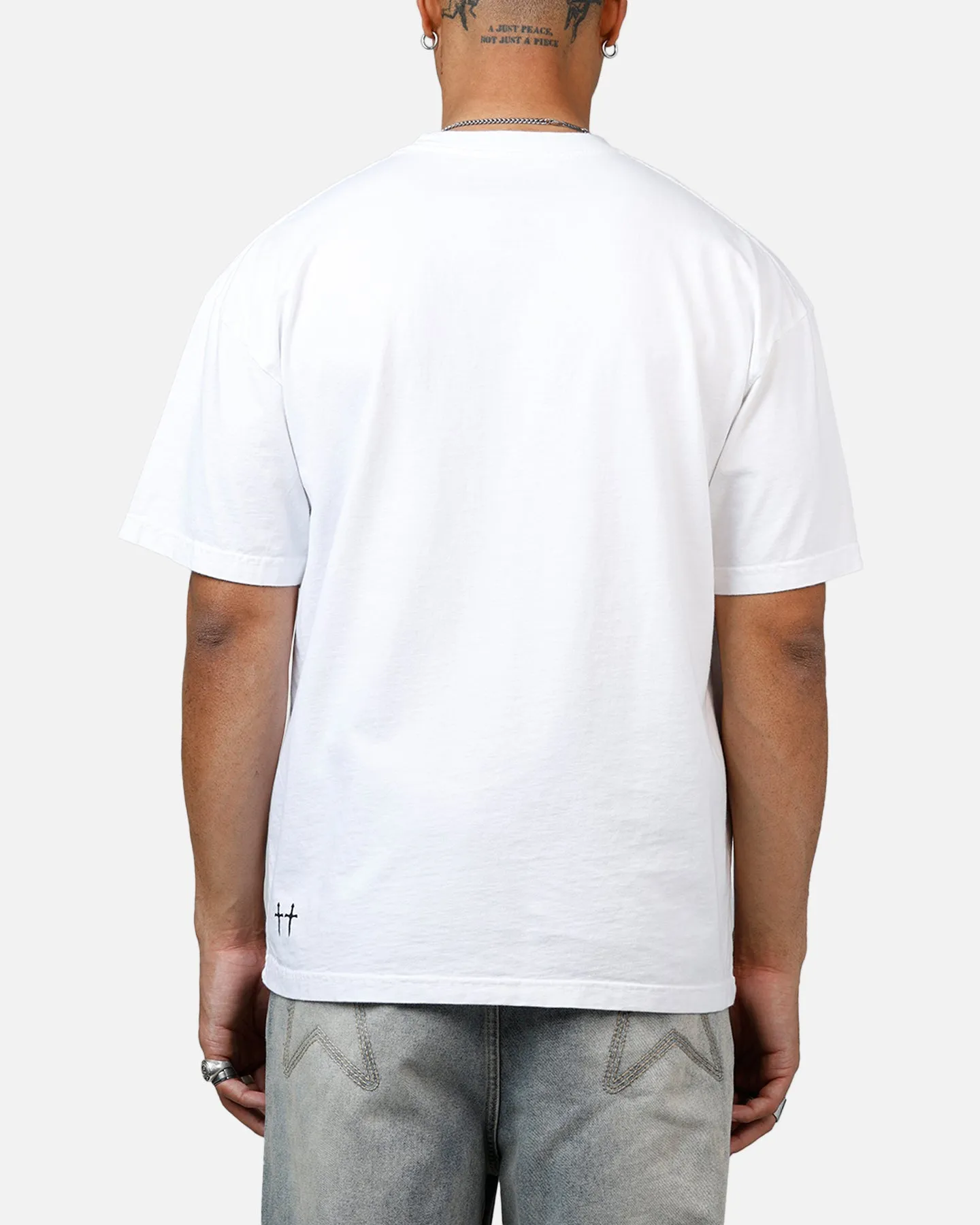 Saint Morta Angelic Drop Shoulder T-Shirt White sold by Culture Kings product image thumbnail 2