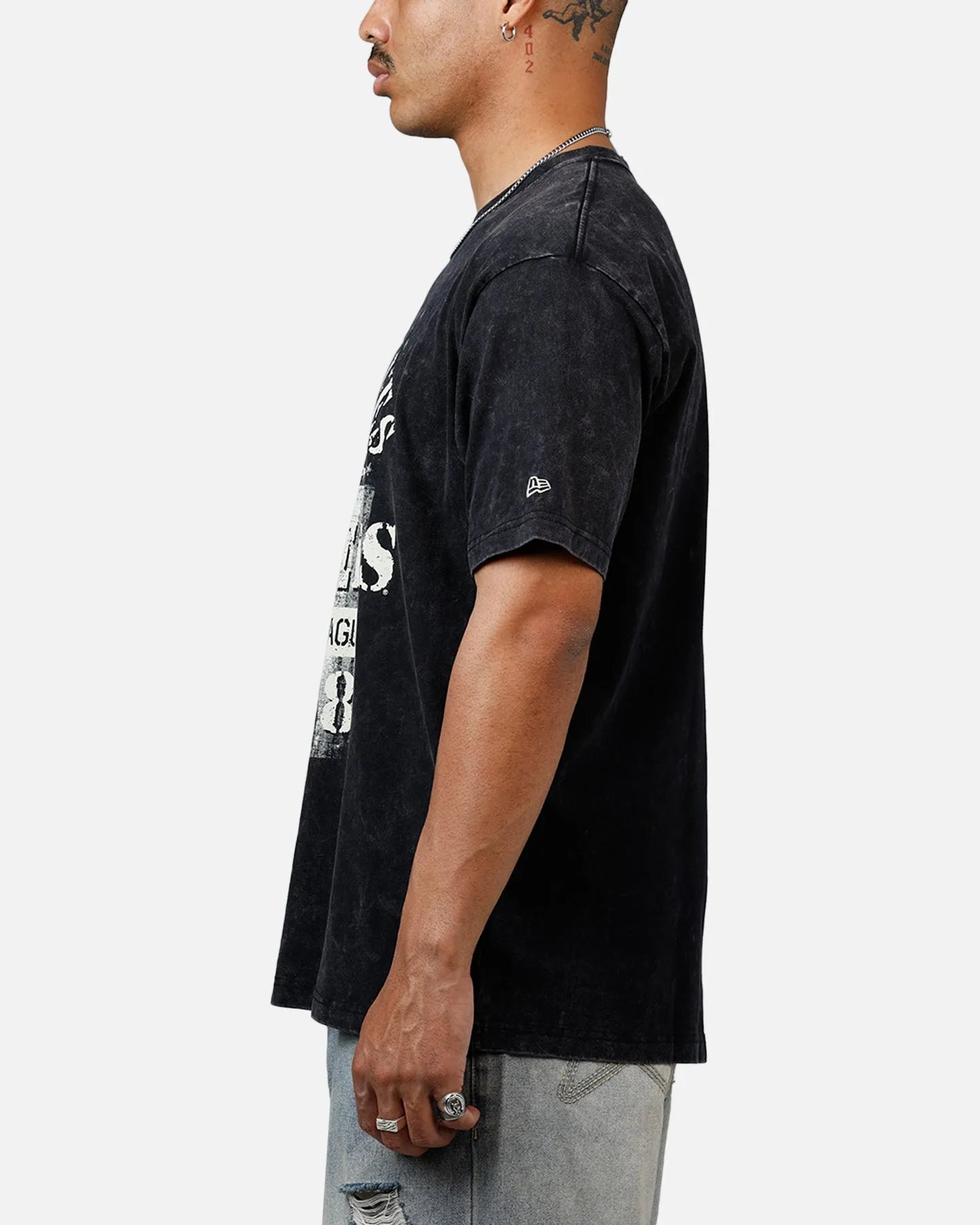 New Era Los Angeles Dodgers Armed Forces T-Shirt Washed Black sold by Culture Kings product image thumbnail 5