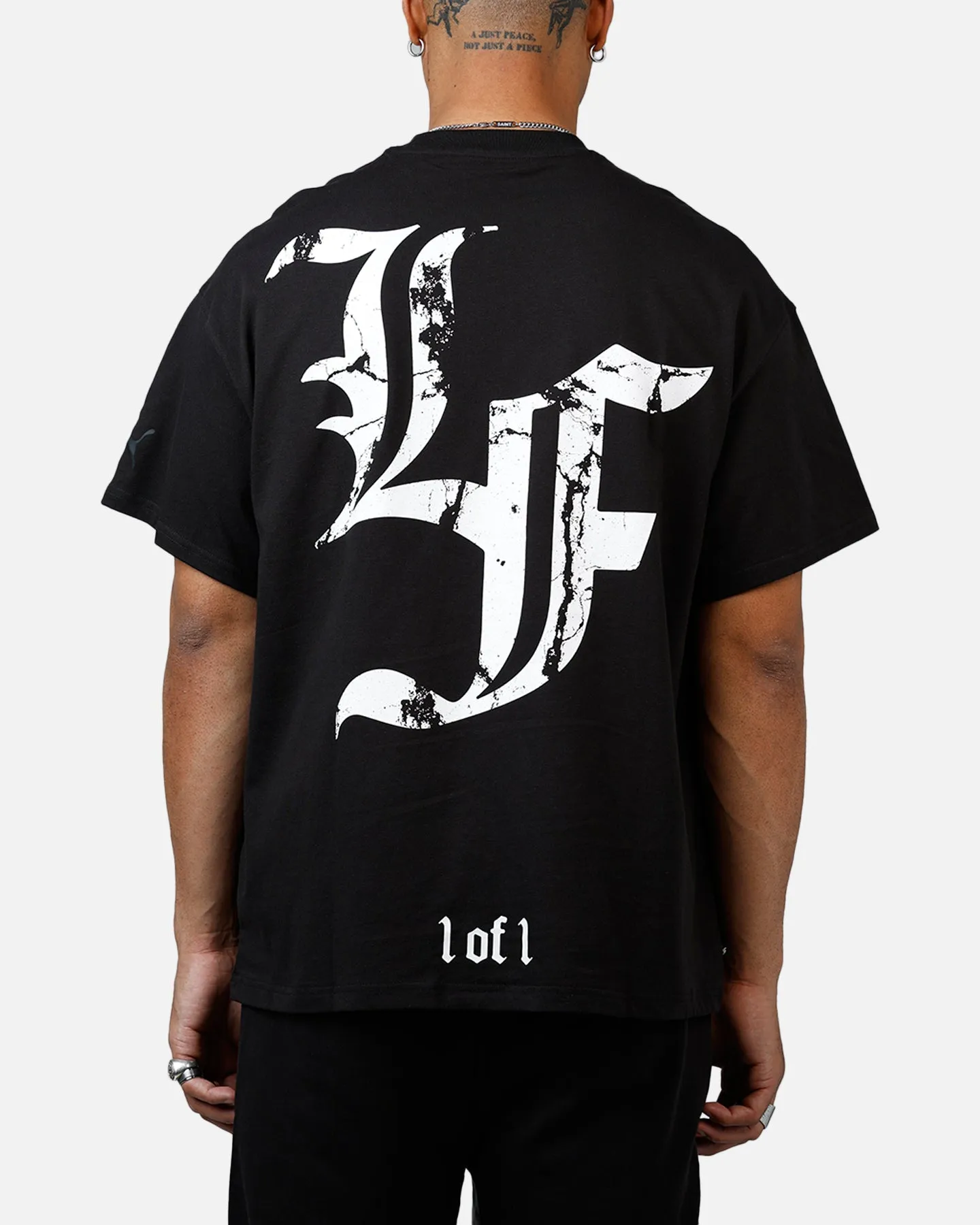 Puma x Lamelo Ball LaFrancé Written In Chrome T-Shirt Black sold by Culture Kings product image thumbnail 2