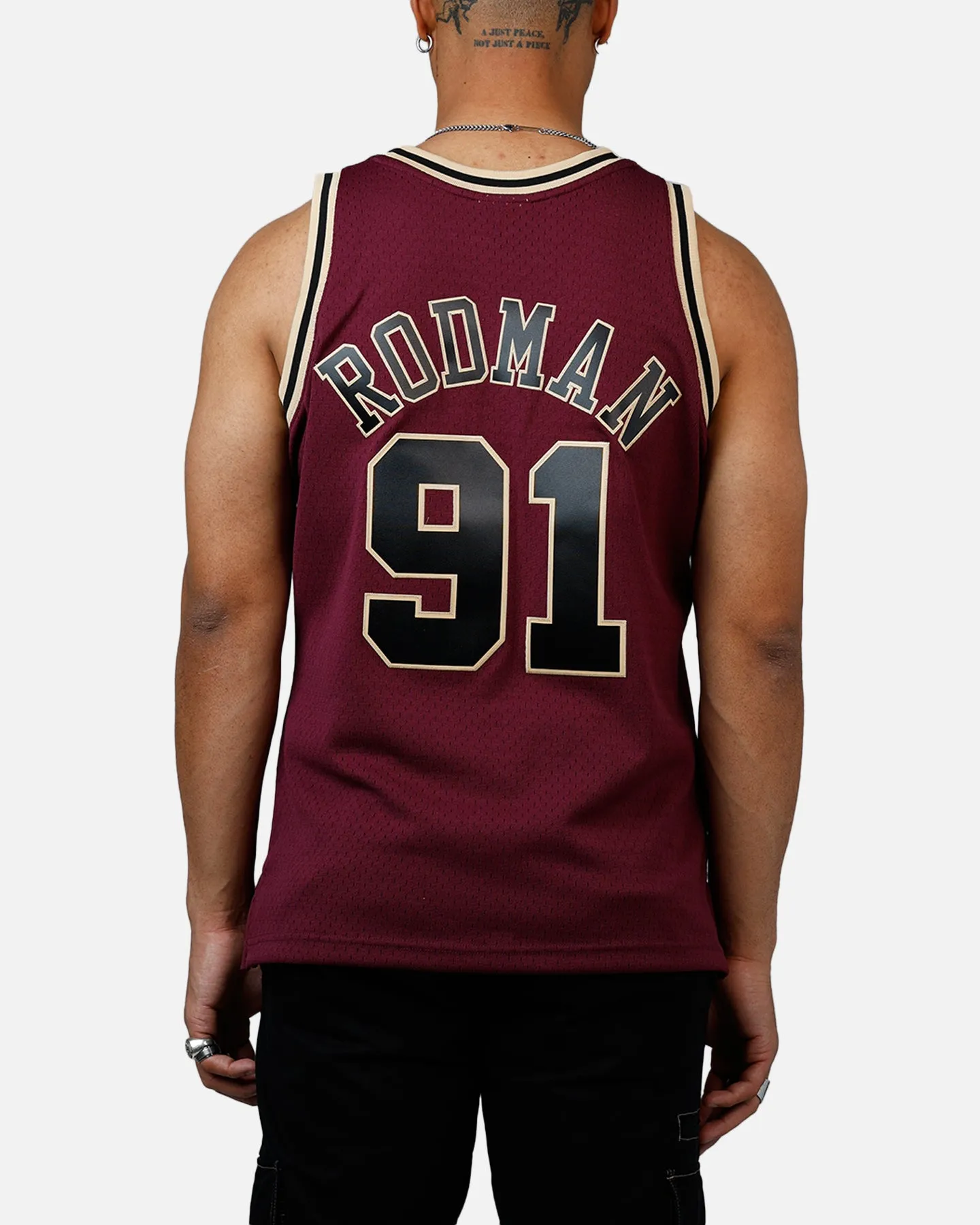 Mitchell & Ness Chicago Bulls Dennis Rodman 1997 Swingman Jersey Burgundy sold by Culture Kings product image thumbnail 2