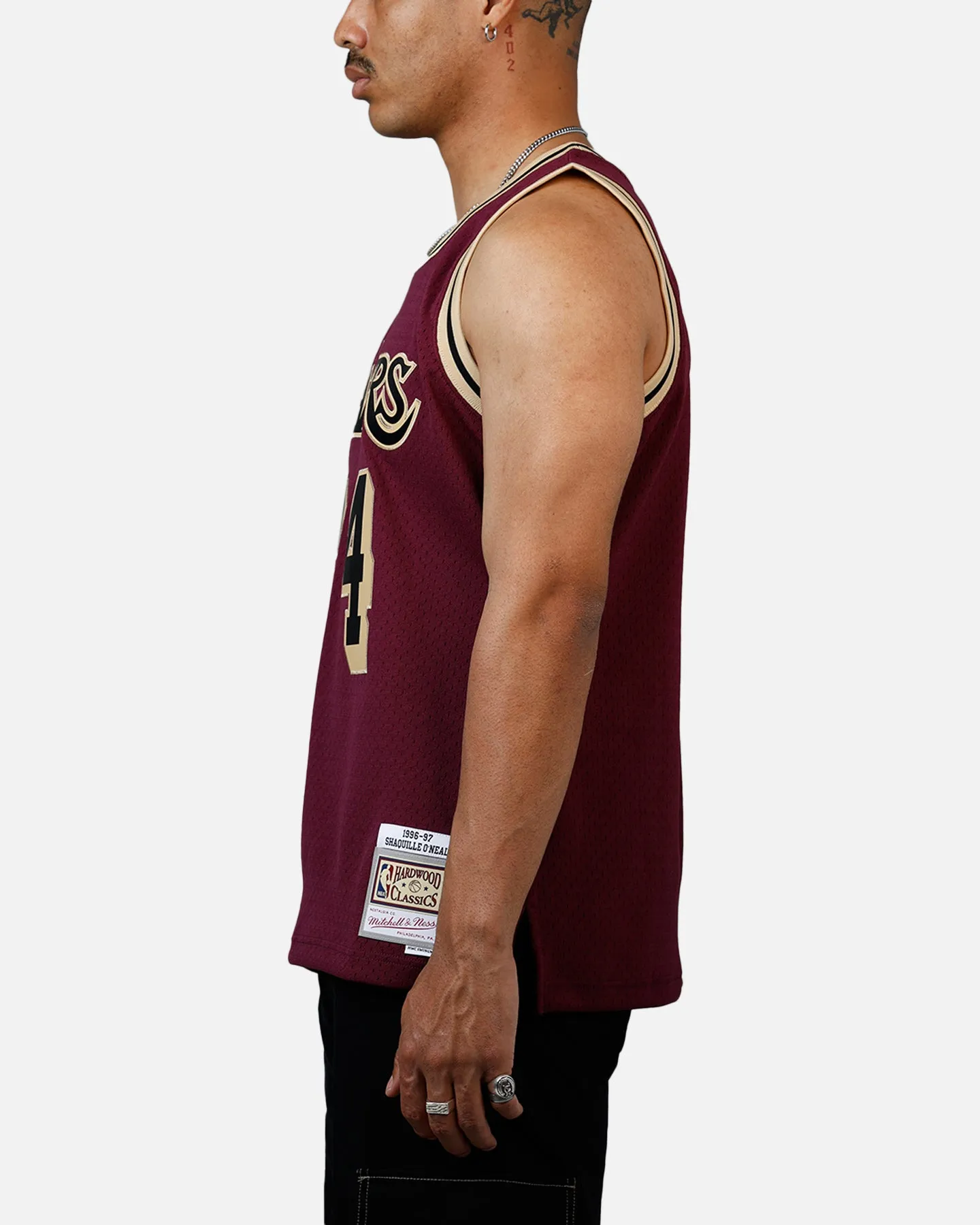 Mitchell & Ness Los Angeles Lakers Shaquille O'Neal 1996 Swingman Jersey Burgundy sold by Culture Kings product image thumbnail 5