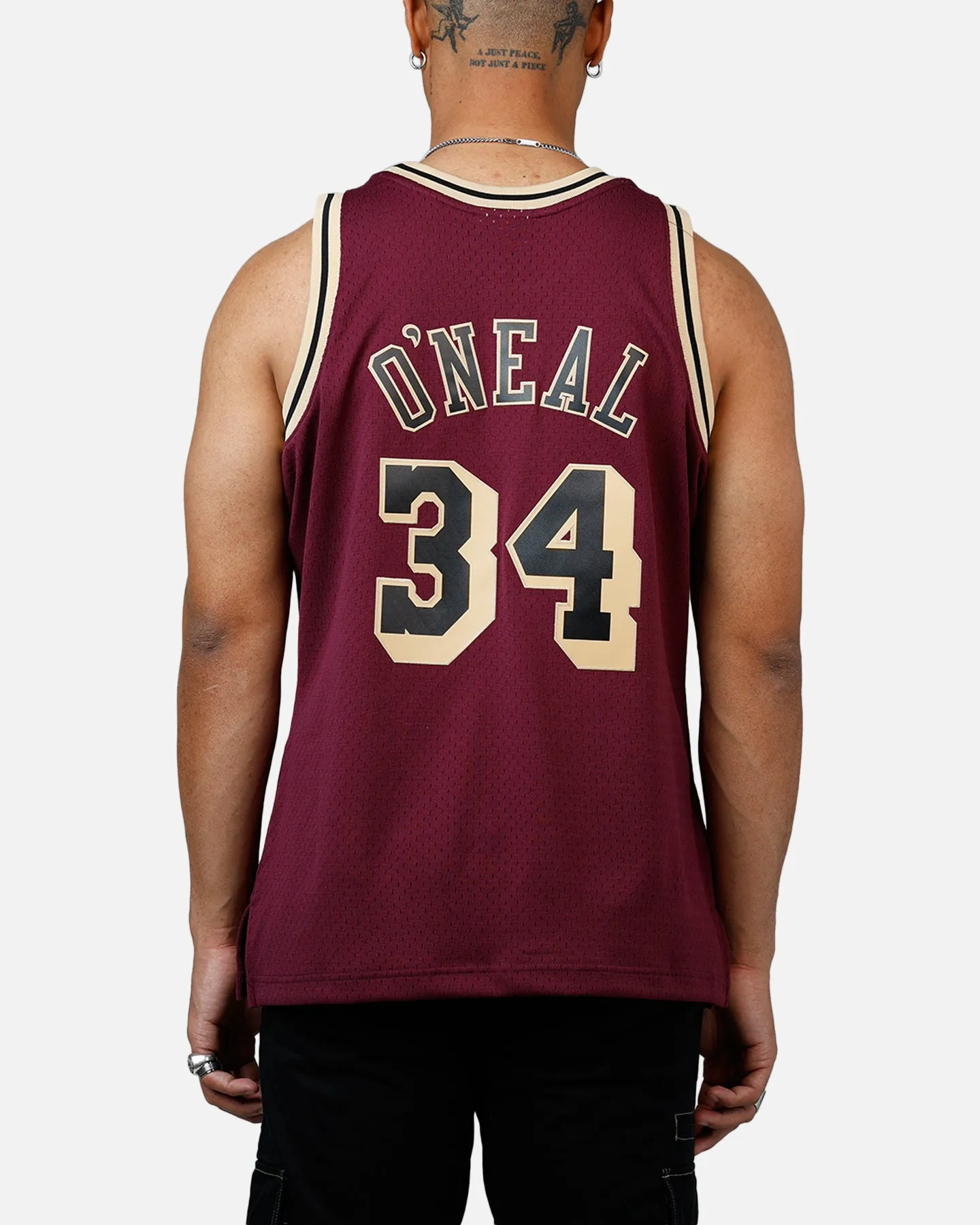 Mitchell & Ness Los Angeles Lakers Shaquille O'Neal 1996 Swingman Jersey Burgundy sold by Culture Kings product image thumbnail 2