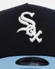 New Era Chicago White Sox 'Ocean' 9FORTY A-Frame Snapback Navy/Sky Blue sold by Culture Kings