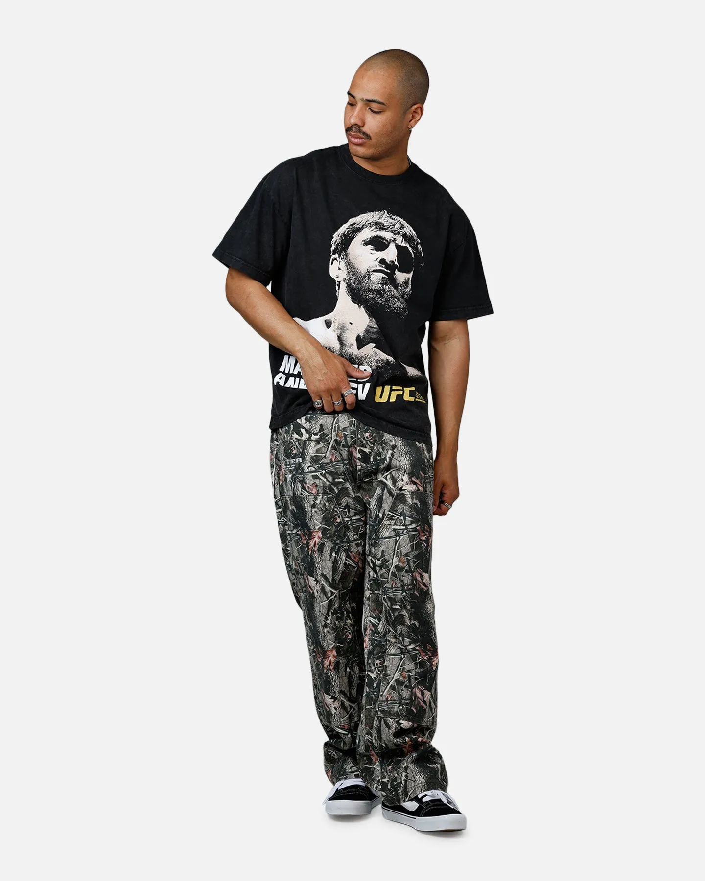 UFC By Culture Kings Magomed Ankalaev 313 T-Shirt Black Acidwash sold by Culture Kings product image thumbnail 3