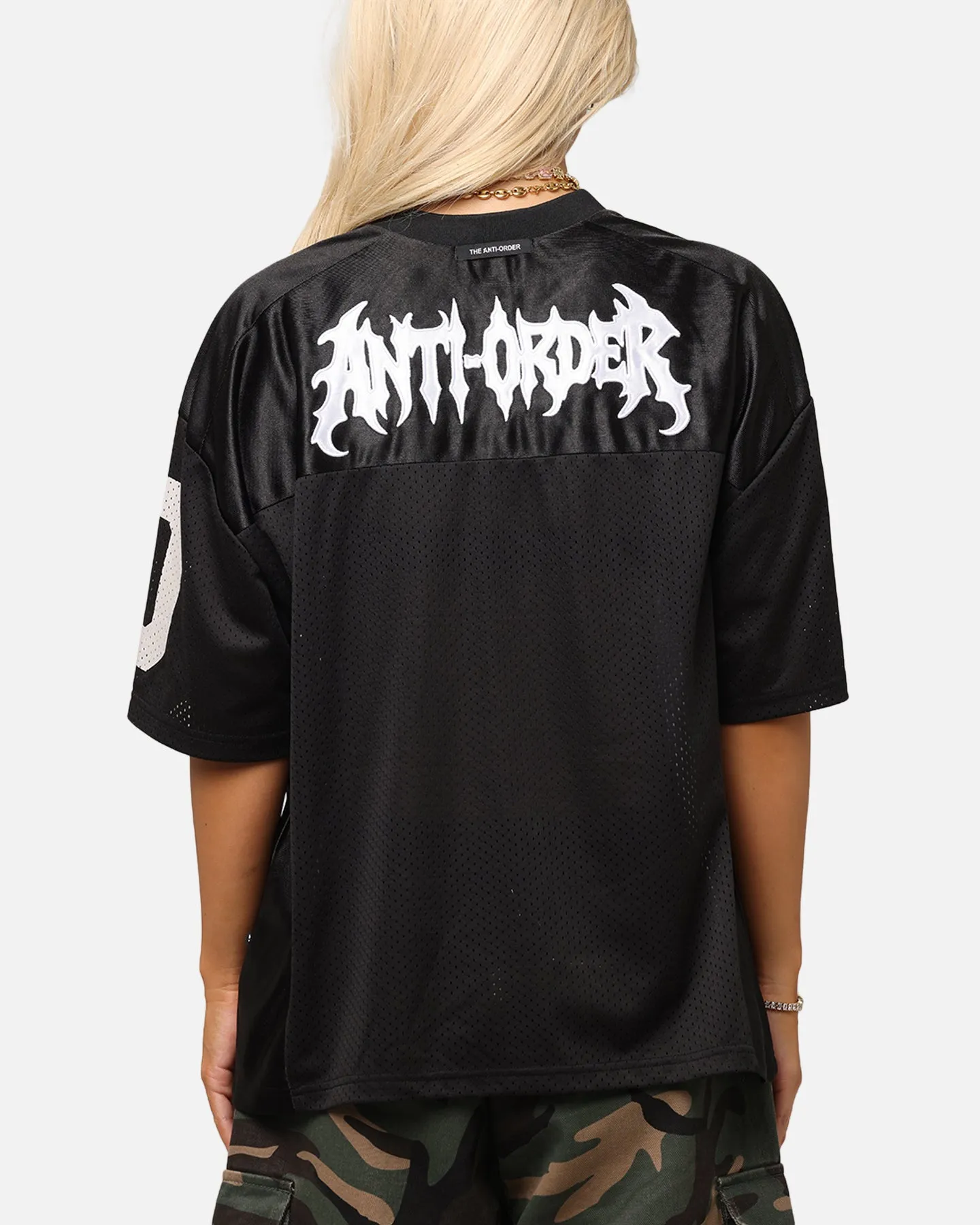 The Anti Order Sparta Mesh Team Jersey Black/White sold by Culture Kings product image thumbnail 2