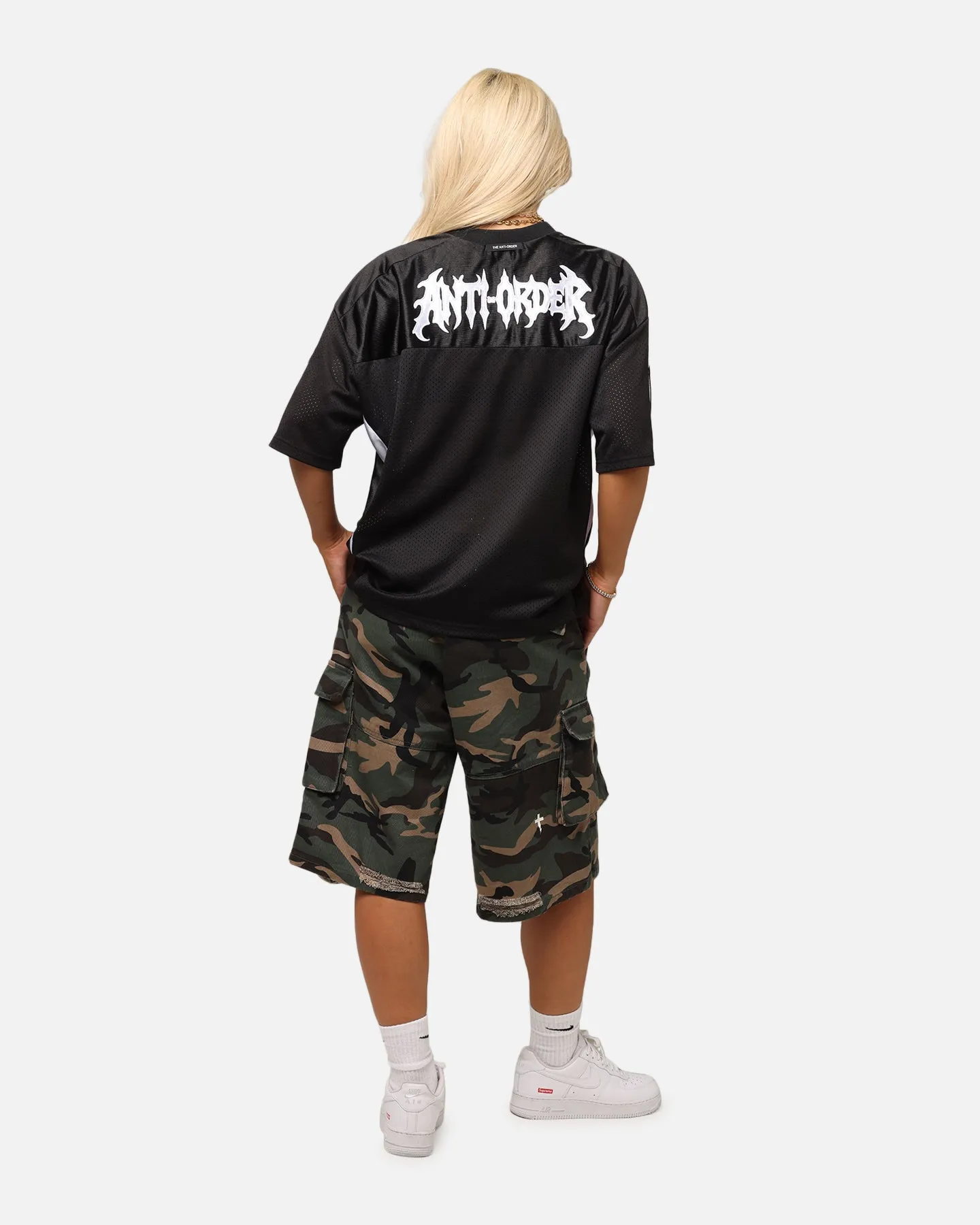 The Anti Order Sparta Mesh Team Jersey Black/White sold by Culture Kings product image thumbnail 4