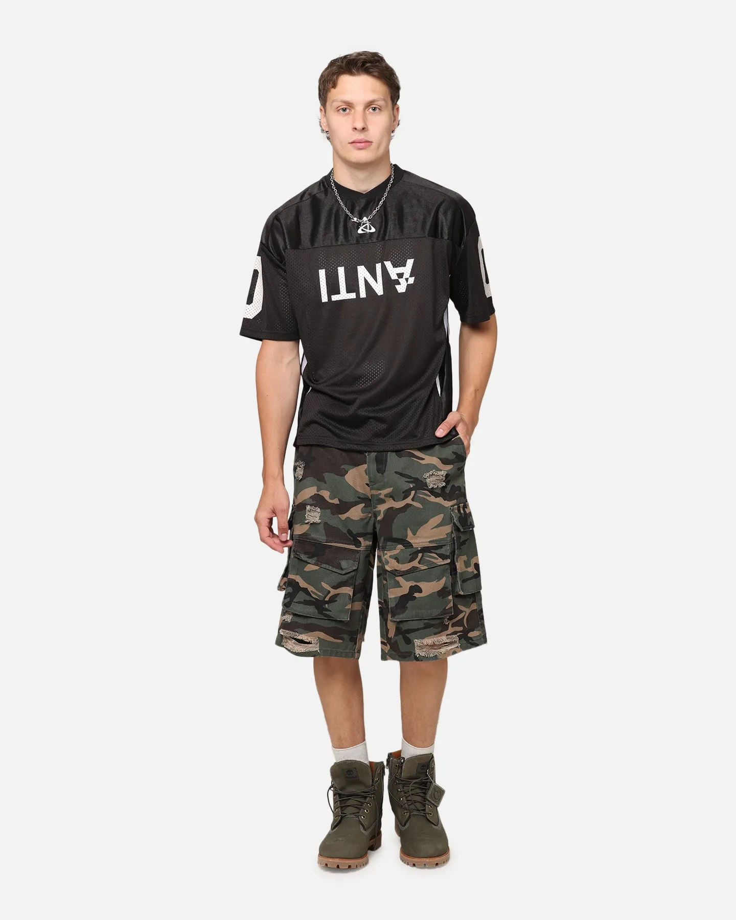 The Anti Order Sparta Mesh Team Jersey Black/White sold by Culture Kings product image thumbnail 3