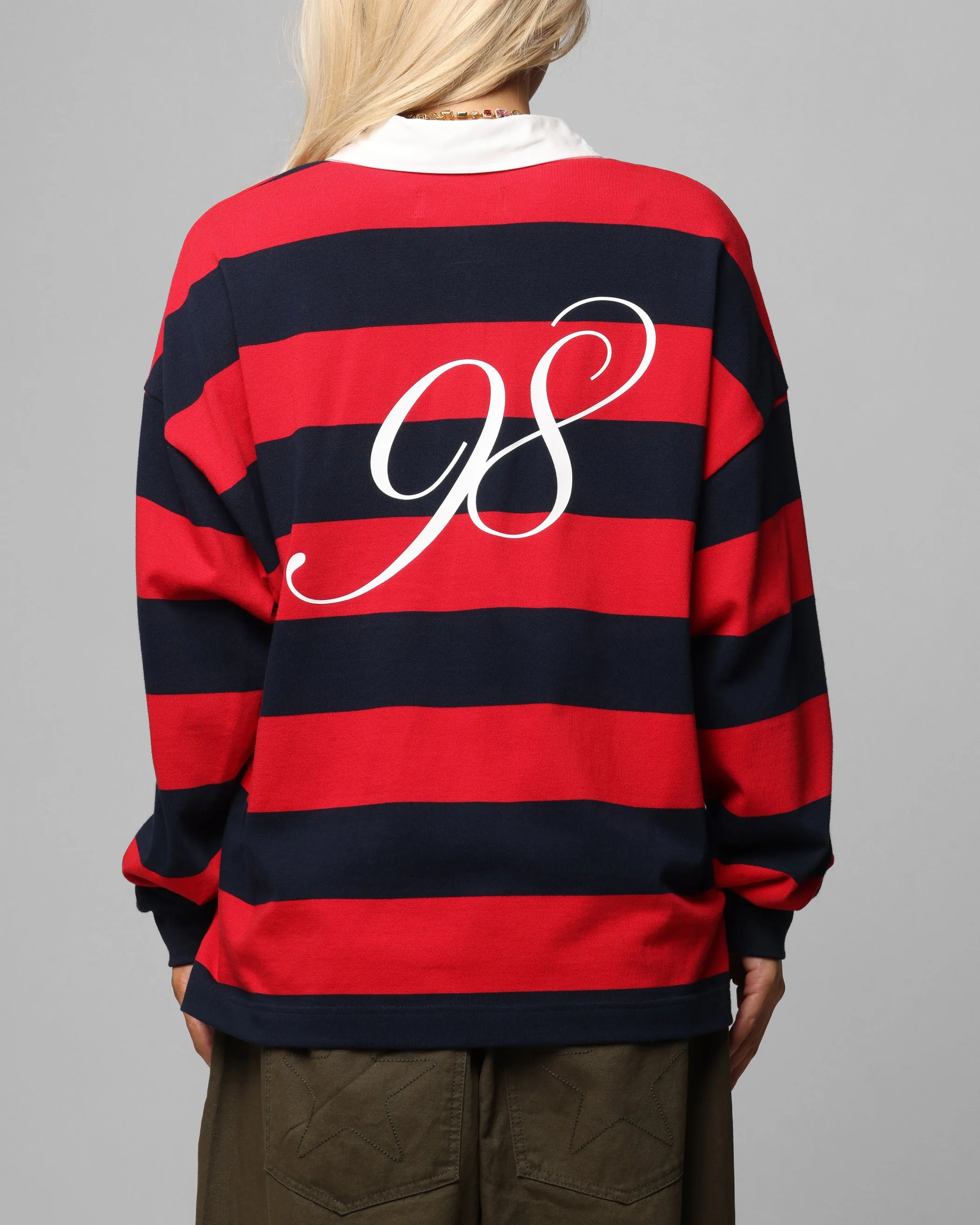 Loiter Sunday Rugby Jersey Red/Navy sold by Culture Kings product image thumbnail 2