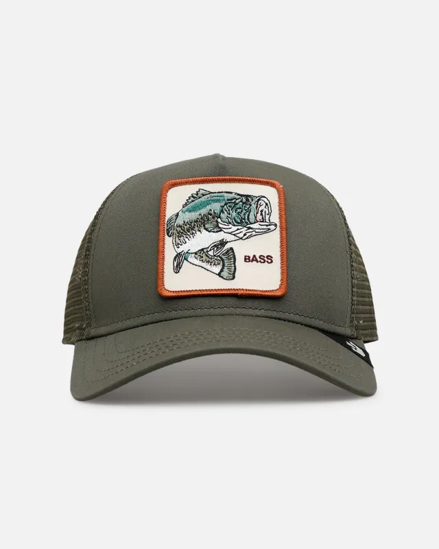 Goorin Bros Gone Fishin Trucker Snapback Olive sold by Culture Kings