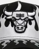 New Era Chicago Bulls 'Metallic Flames' 9FORTY A-Frame Snapback Black/Silver sold by Culture Kings