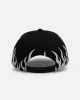 New Era Chicago Bulls 'Metallic Flames' 9FORTY A-Frame Snapback Black/Silver sold by Culture Kings