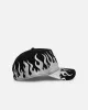 New Era Chicago Bulls 'Metallic Flames' 9FORTY A-Frame Snapback Black/Silver sold by Culture Kings