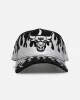 New Era Chicago Bulls 'Metallic Flames' 9FORTY A-Frame Snapback Black/Silver sold by Culture Kings