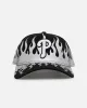 New Era Philadelphia Phillies 'Metallic Flames' 9FORTY A-Frame Snapback Black/Silver sold by Culture Kings