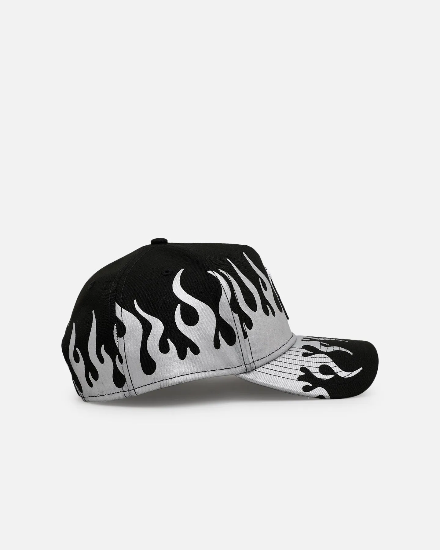 New Era Los Angeles Angels 'Metallic Flames' 9FORTY A-Frame Snapback Black/Silver sold by Culture Kings product image thumbnail 3